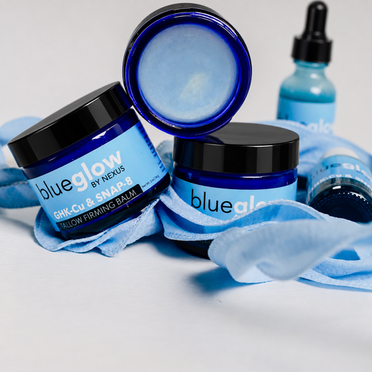 BlueGlow GHK-Cu & SNAP-8 Tallow Firming Peptide Balm