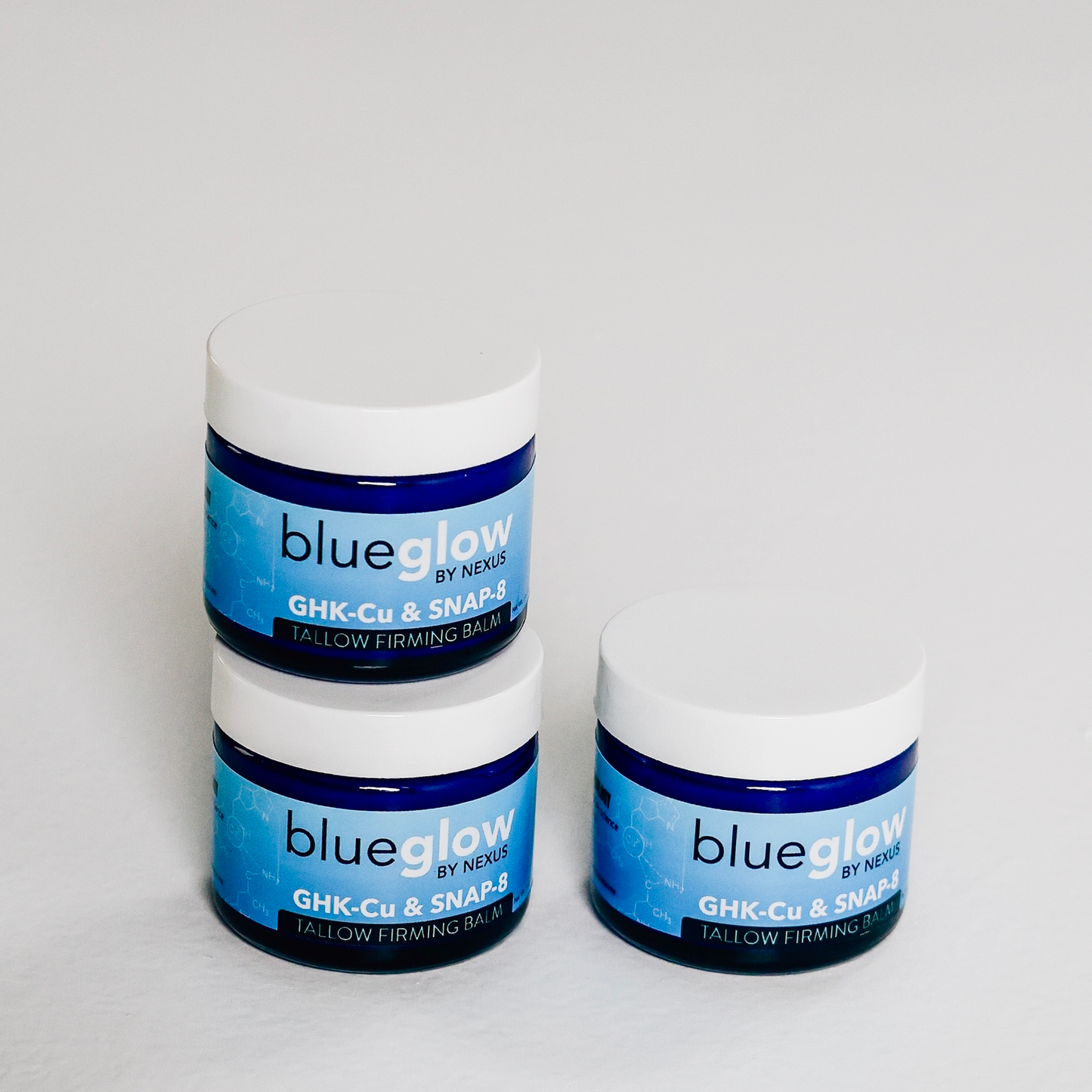 BlueGlow GHK-Cu & SNAP-8 Tallow Firming Peptide Balm