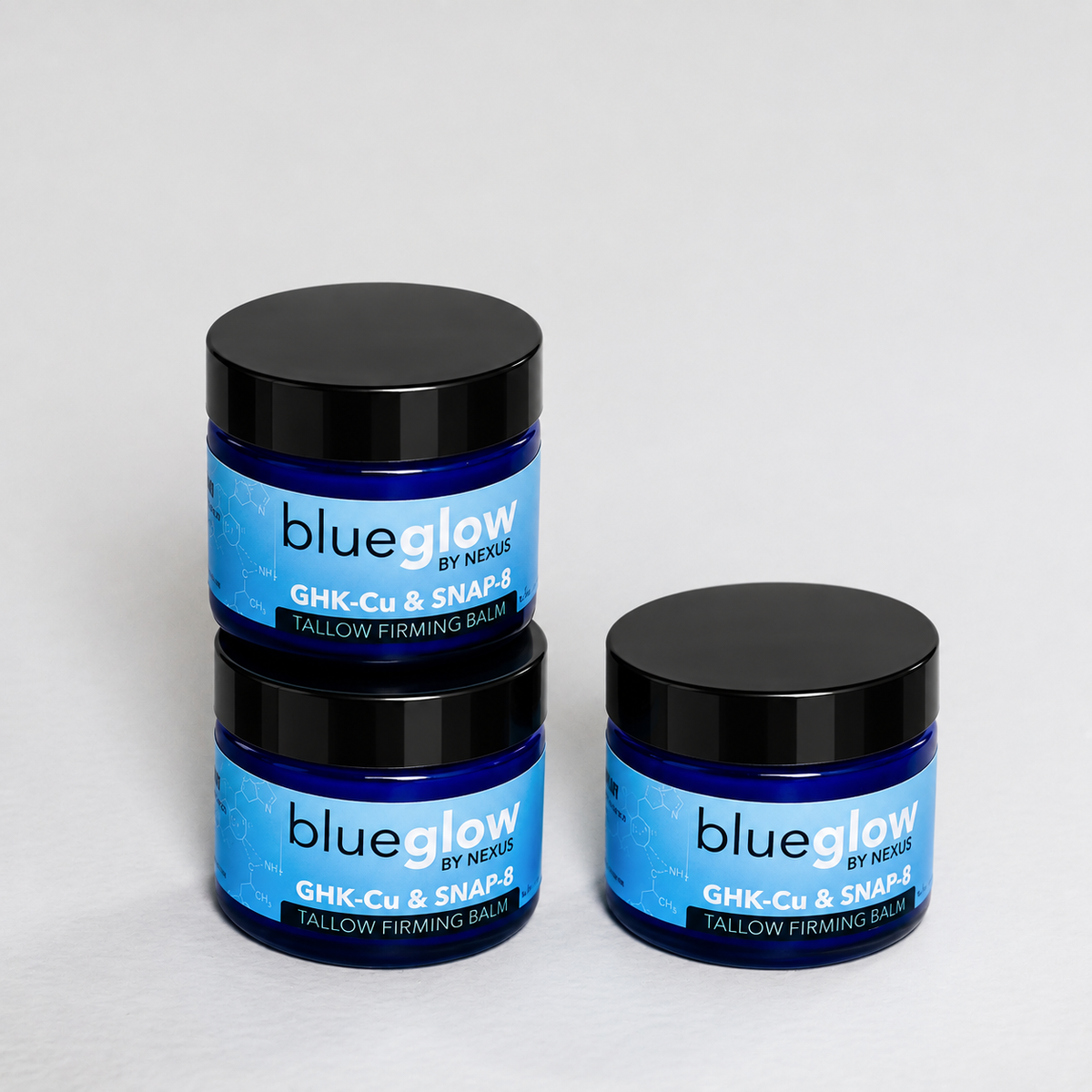 BlueGlow GHK-Cu & SNAP-8 Tallow Firming Peptide Balm