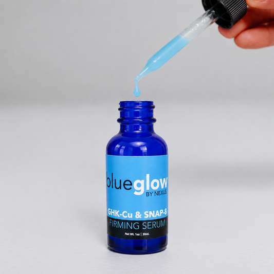 BlueGlow GHK-Cu & SNAP-8 Peptide Firming Serum