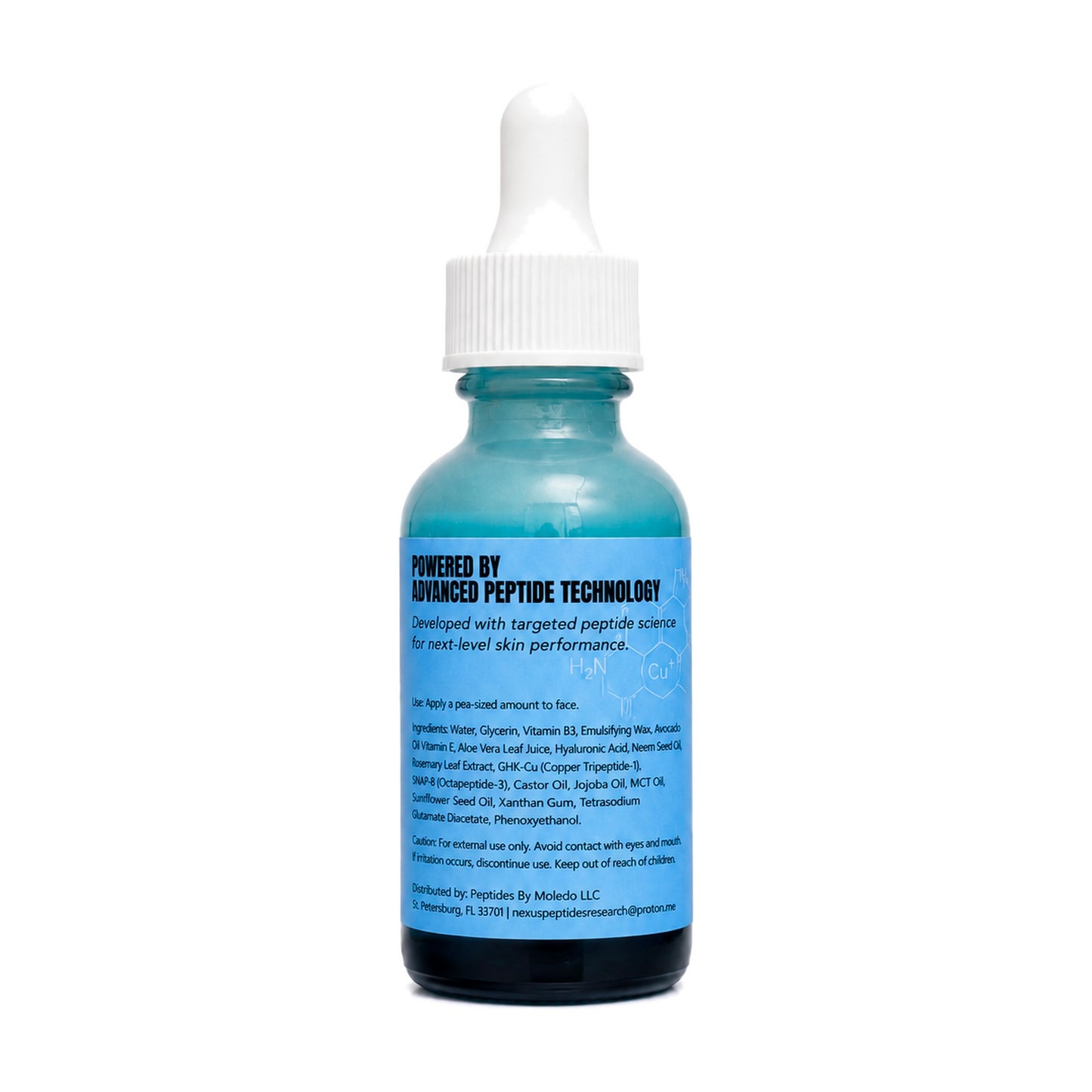 BlueGlow GHK-Cu & SNAP-8 Peptide Firming Serum