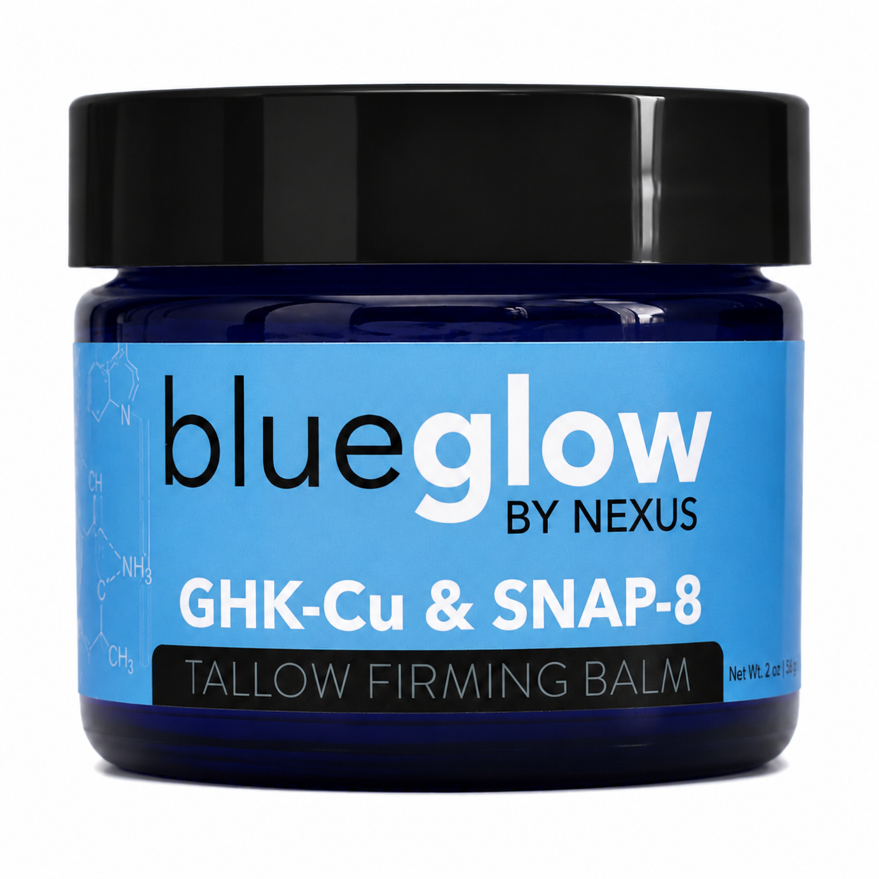 BlueGlow GHK-Cu & SNAP-8 Tallow Firming Peptide Balm