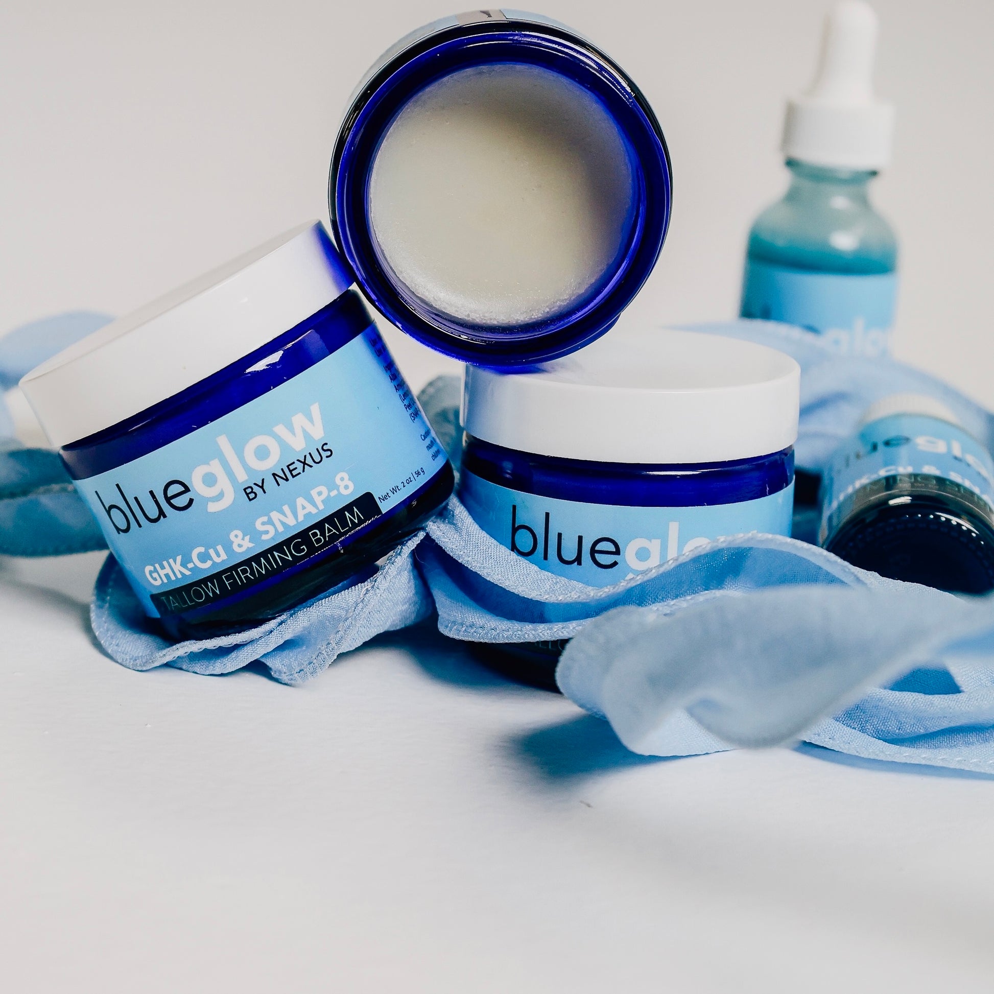 ghk cu tallow Whipped With Copper Peptides GHK-Cu Peptide Face Tallow Whip Nourish The Dermis and naturally renewed BlueGlow GHK-Cu & SNAP-8 Peptide