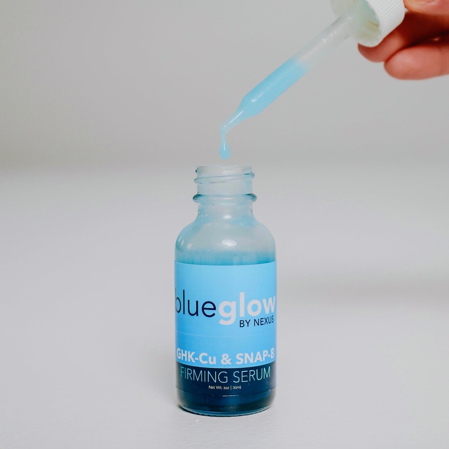 BlueGlow GHK-Cu & SNAP-8 Peptide Firming Serum