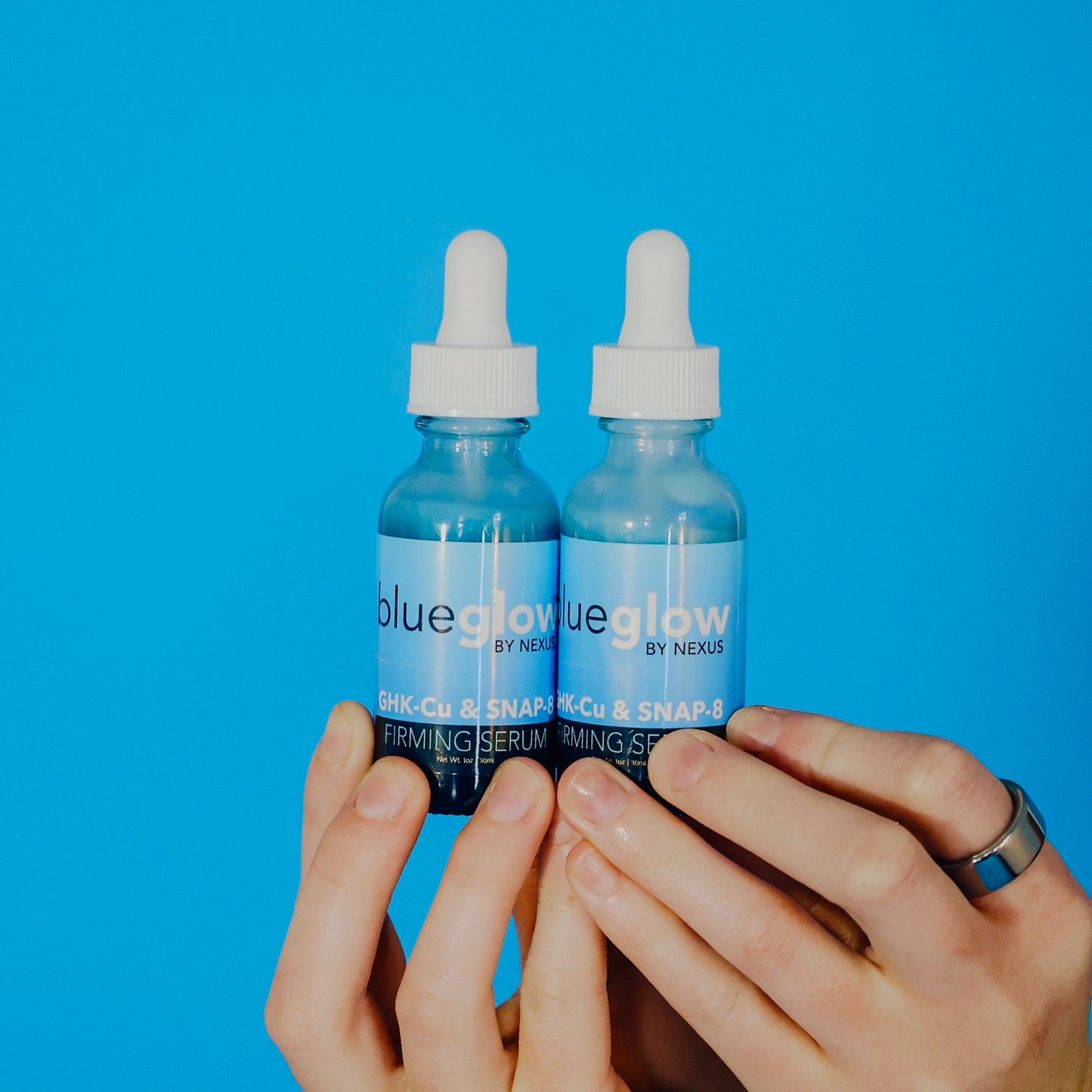 BlueGlow GHK-Cu & SNAP-8 Peptide Firming Serum